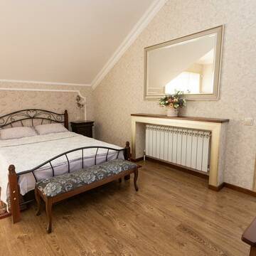 Двухместный номер Делюкс с 1 кроватью в Гостинице Серый кот