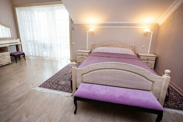 Двухместный номер Делюкс с 1 кроватью в Гостинице Серый кот