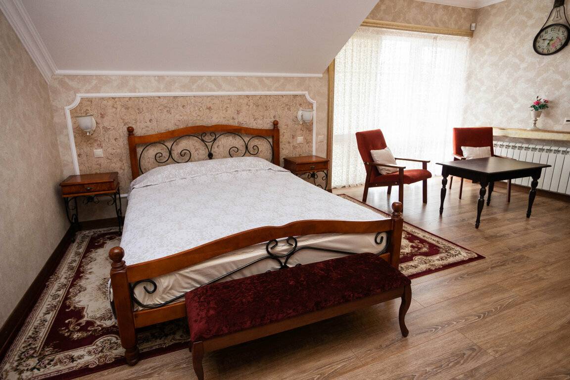 Двухместный номер Делюкс с 1 кроватью и балконом